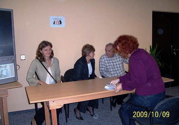 29. BV 9. születésnapja, 4. Irodalmi Estje - Zalakaros, 2009.10.09-11